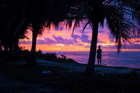 Hotel Sunset Beach labuhan jukung Krui Bagian luar foto
