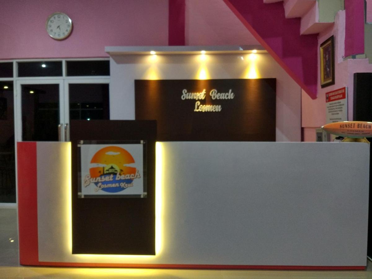 Hotel Sunset Beach labuhan jukung Krui Bagian luar foto