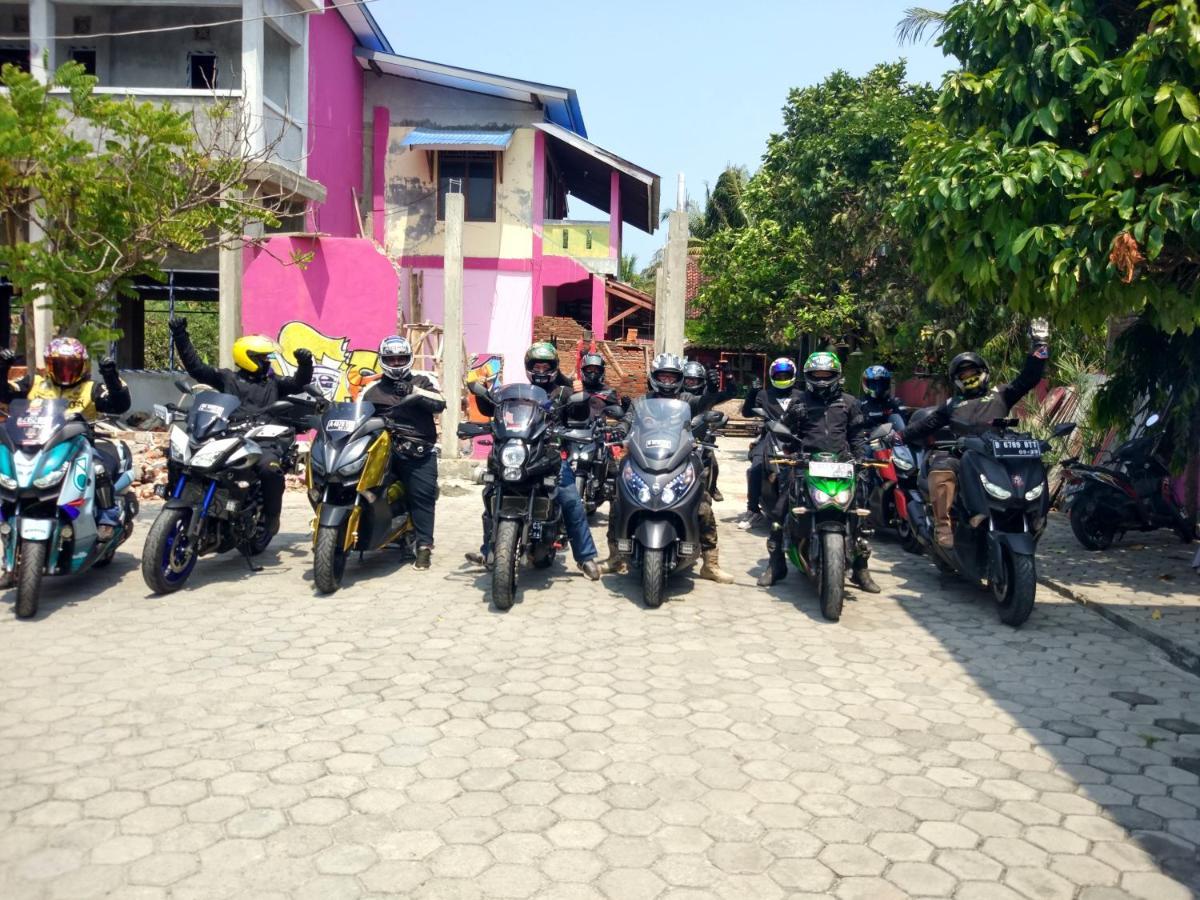 Hotel Sunset Beach labuhan jukung Krui Bagian luar foto